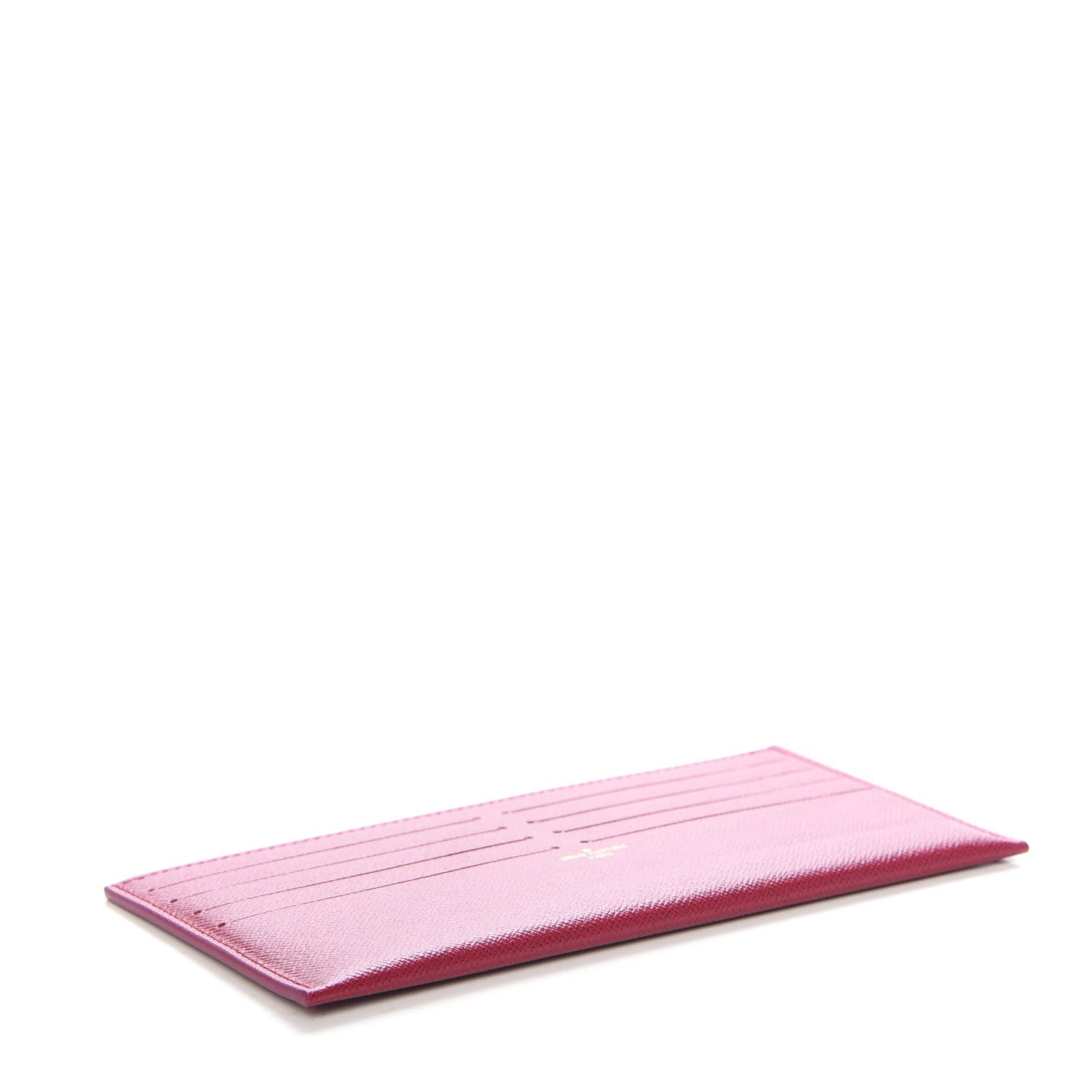 Louis Vuitton Calfskin Felicie Card Holder Insert Fuchsia 4 of 6
