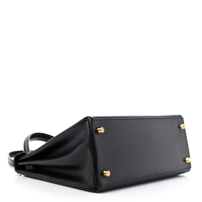 Hermes Box Kelly Retourne 28 Black 4 of 10