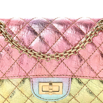 Chanel Metallic Goatskin Quilted Mini 2.55 Reissue Flap Multicolor 8 of 10