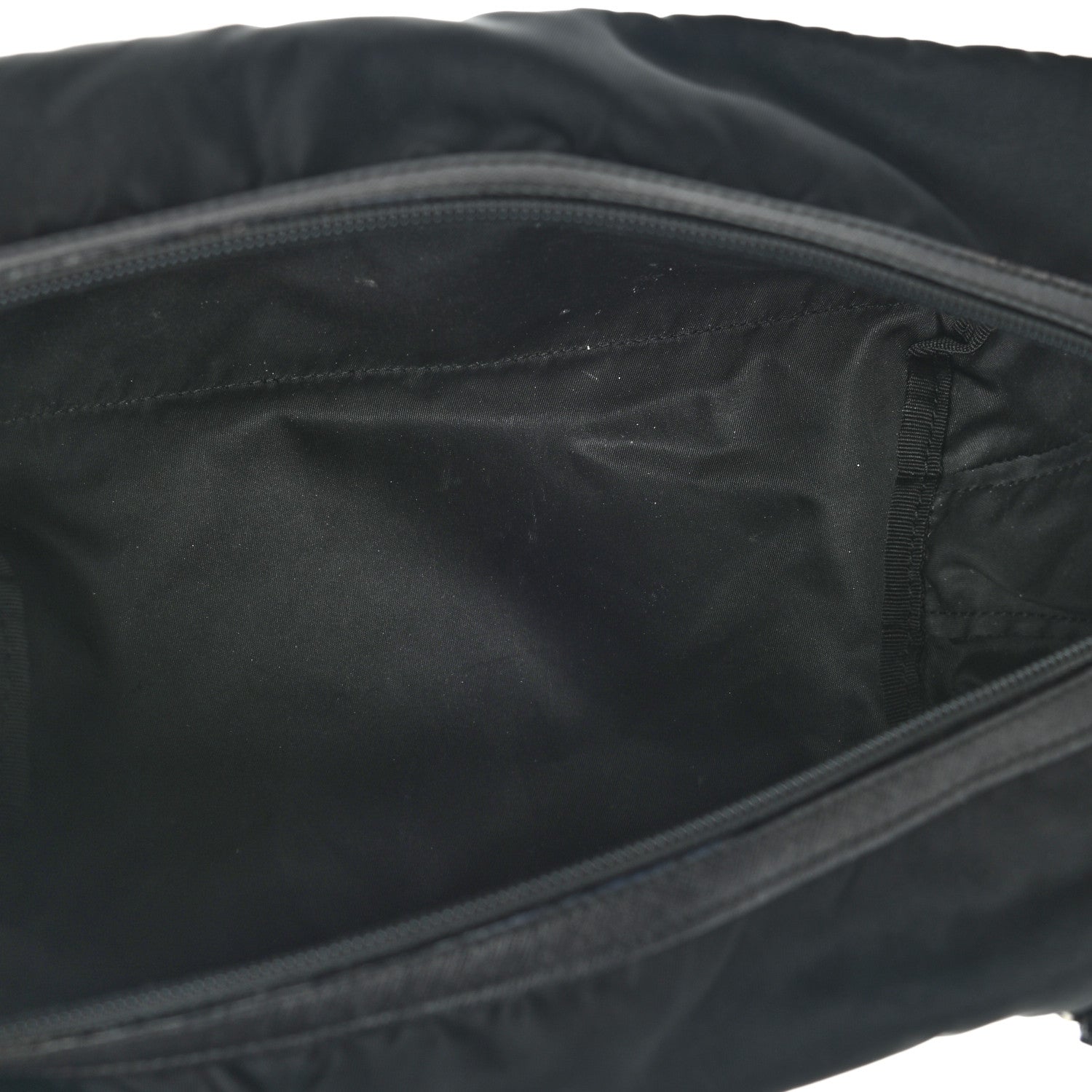 Prada Re-Nylon Saffiano Travel Pouch Black 4 of 6