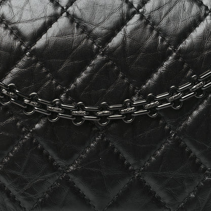Chanel Aged Calfskin Quilted 2.55 Reissue 226 Flap So Black 8 of 11