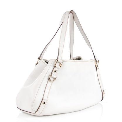 Gucci Calfskin Medium Abbey Shoulder Bag White 3 of 8