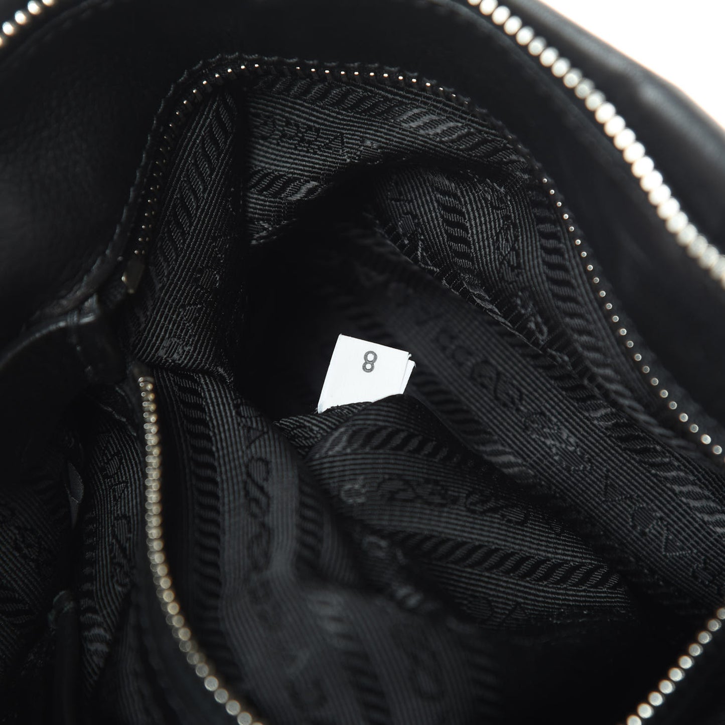 Soft Calfskin Pleated Hobo Black