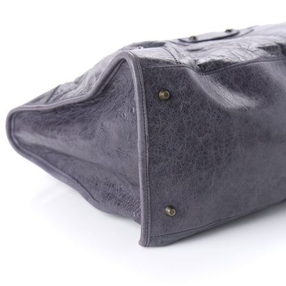 Balenciaga Agneau Classic Hardware Work Bleu Roi 6 of 10