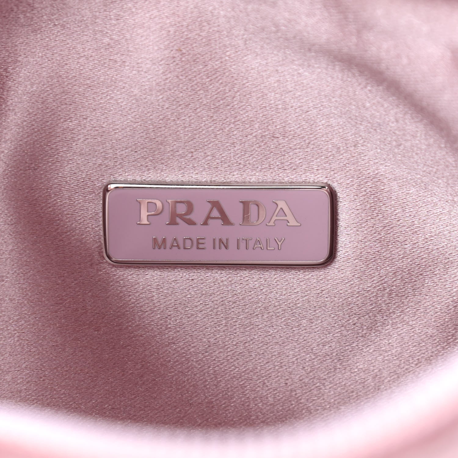 Prada Satin Crystal Mini Re-Edition 2000 Bag Alabastro 6 of 9