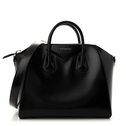 Givenchy Shiny Lord Calfskin Medium Antigona Black 1 of 11
