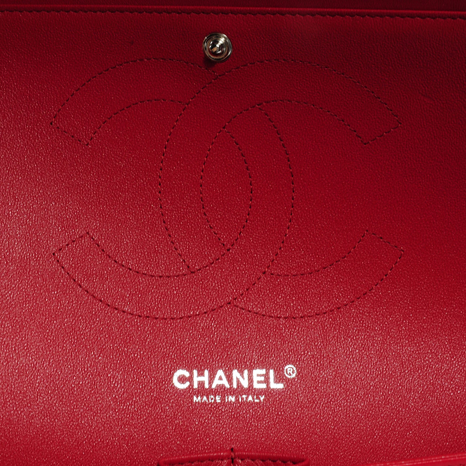 Chanel Lambskin Jumbo Double Flap Red 6 of 8