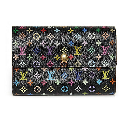 Louis Vuitton Monogram Multicolor Alexandra Wallet Black 1 of 7