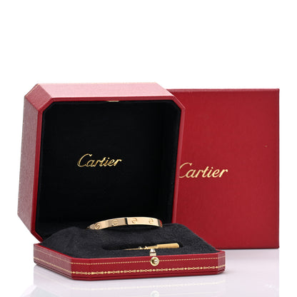 Cartier 18K Yellow Gold LOVE Bracelet 17 7 of 7
