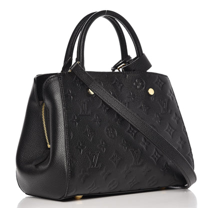 Louis Vuitton Empreinte Montaigne BB Black 4 of 8