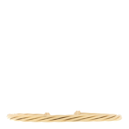 David Yurman 18K Yellow Gold 4mm Helena Bracelet 2 of 4