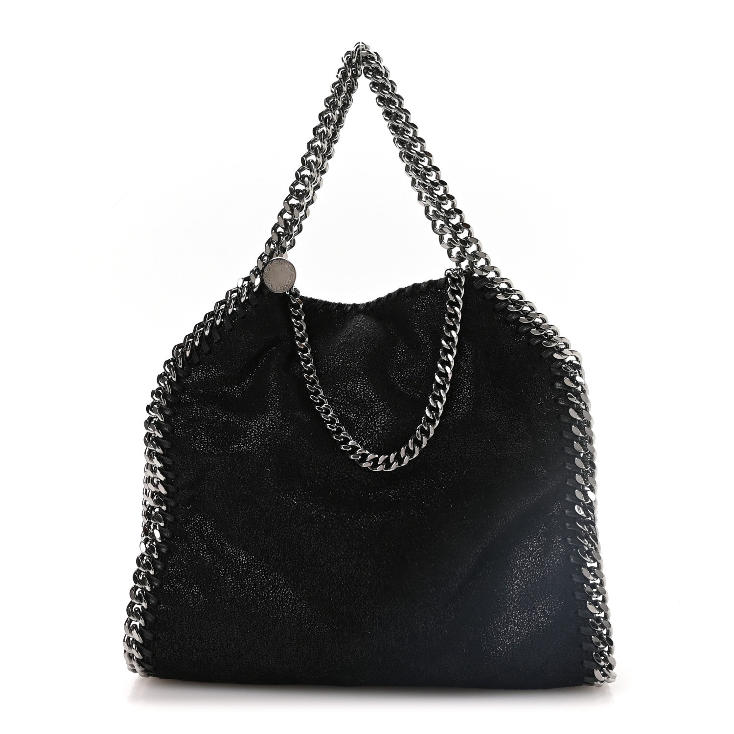 Stella McCartney Shaggy Deer Mini Falabella Tote Black 1 of 10