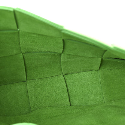 Bottega Veneta Grained Calfskin Maxi Intrecciato Cassette Crossbody Bag Pistachio 5 of 11