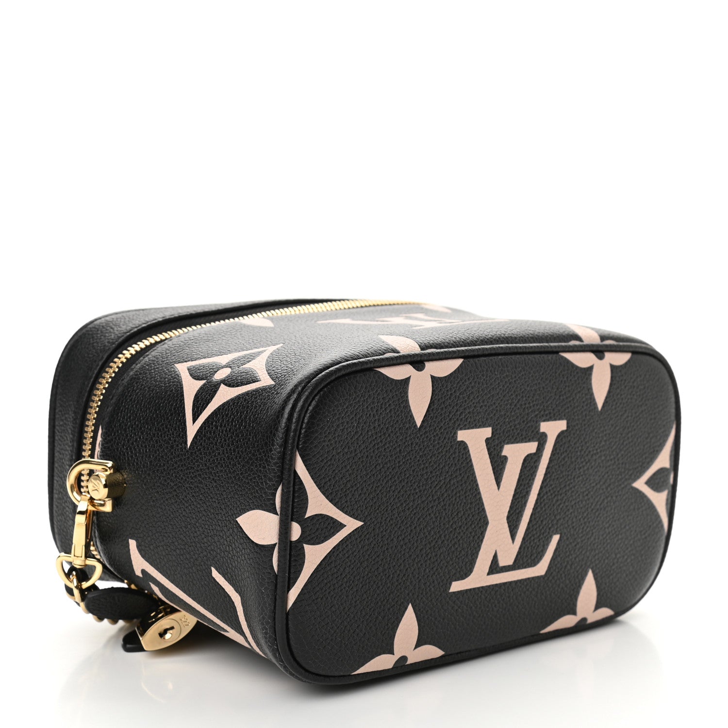 Louis Vuitton Empreinte Monogram Giant Vanity PM Black Beige 4 of 10