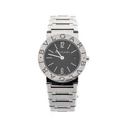 Bulgari Stainless Steel 26mm Quartz Watch Black 1 of 7