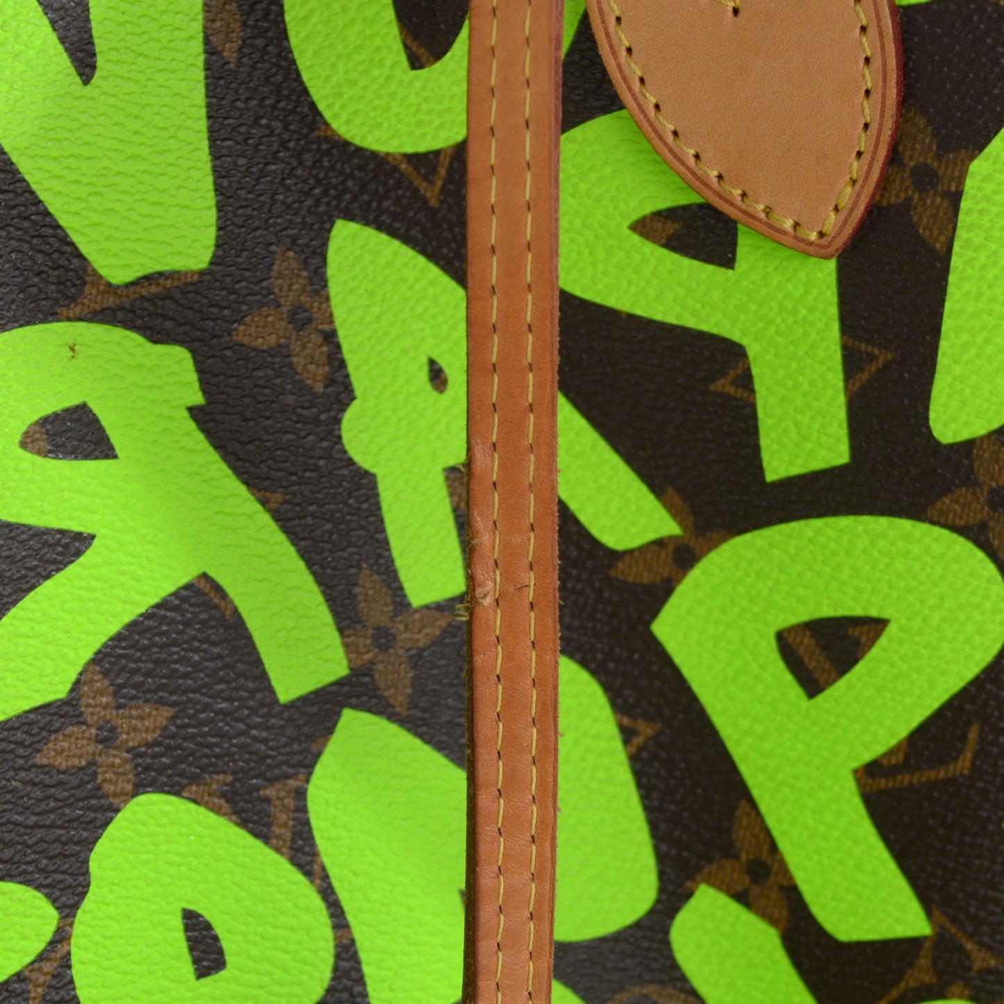 Monogram Graffiti Neverfull GM Green