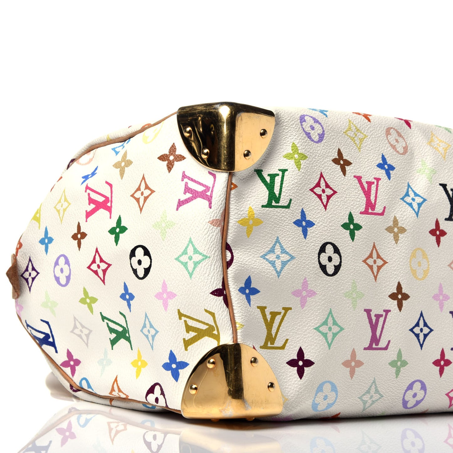 Monogram Multicolor Speedy 30 White