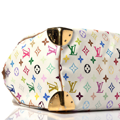 Louis Vuitton Monogram Multicolor Speedy 30 White 6 of 7
