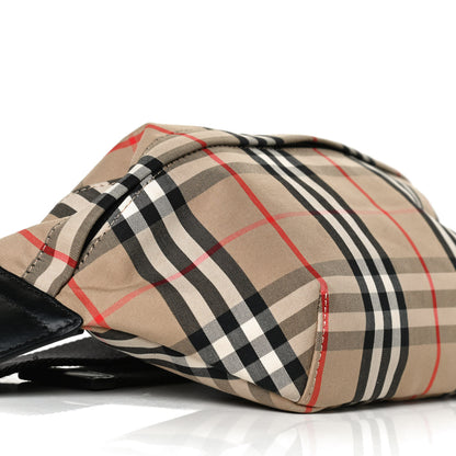 Burberry Nylon Vintage Check Sonny Bum Bag Archive Beige 9 of 12