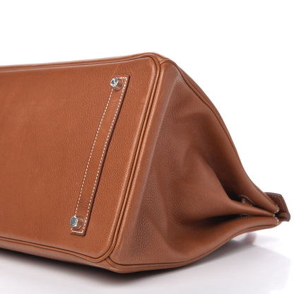 Hermes Natural Barenia Faubourg Birkin 35 Fauve 7 of 11
