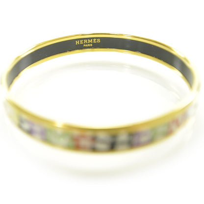 Hermes Enamel Narrow Capitales Bracelet 2 of 3