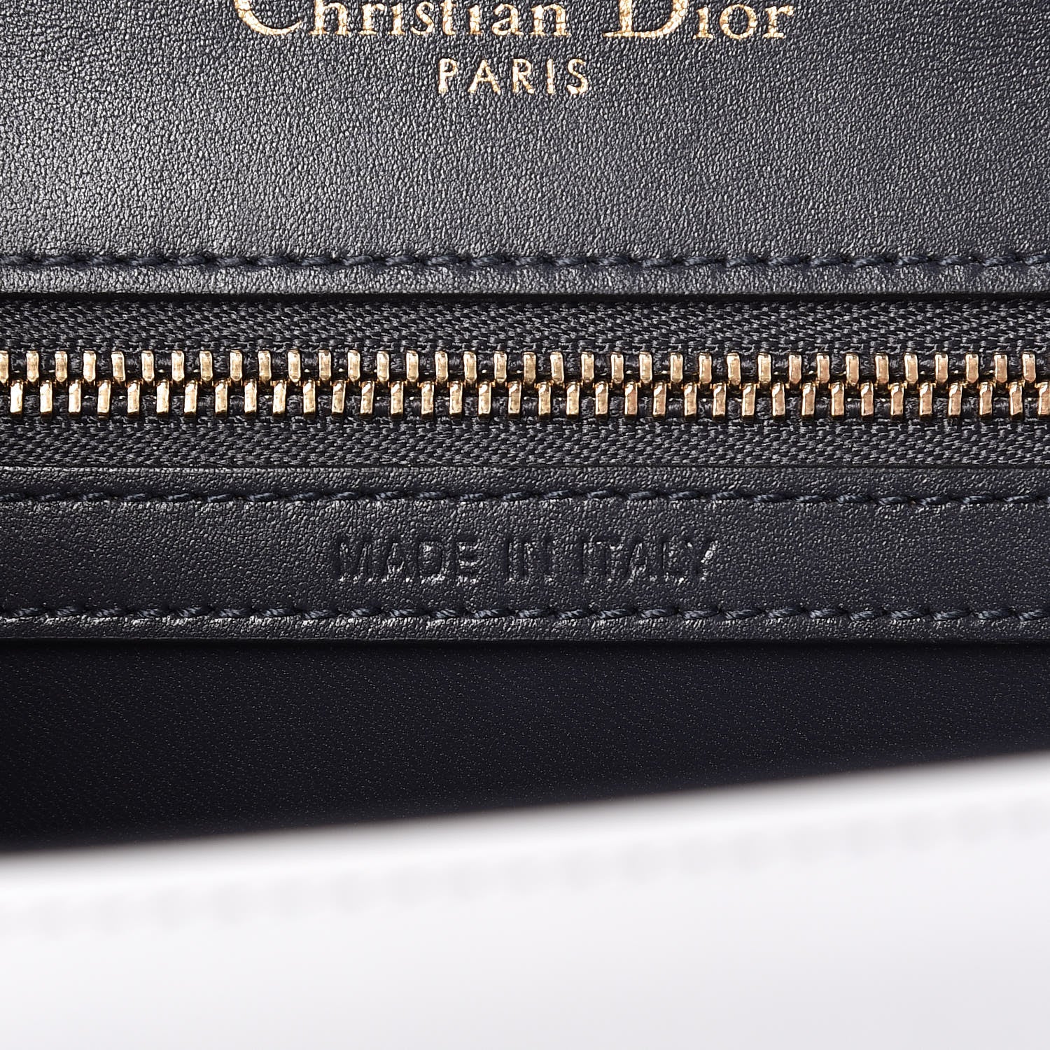 Christian Dior Patent Micro-Cannage Medium Diorama Flap Bag White 9 of 9