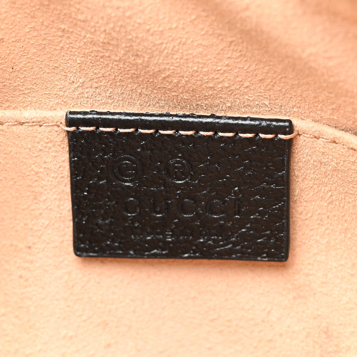 Gucci Calfskin Web Mini Ophidia Shoulder Bag Black 6 of 12