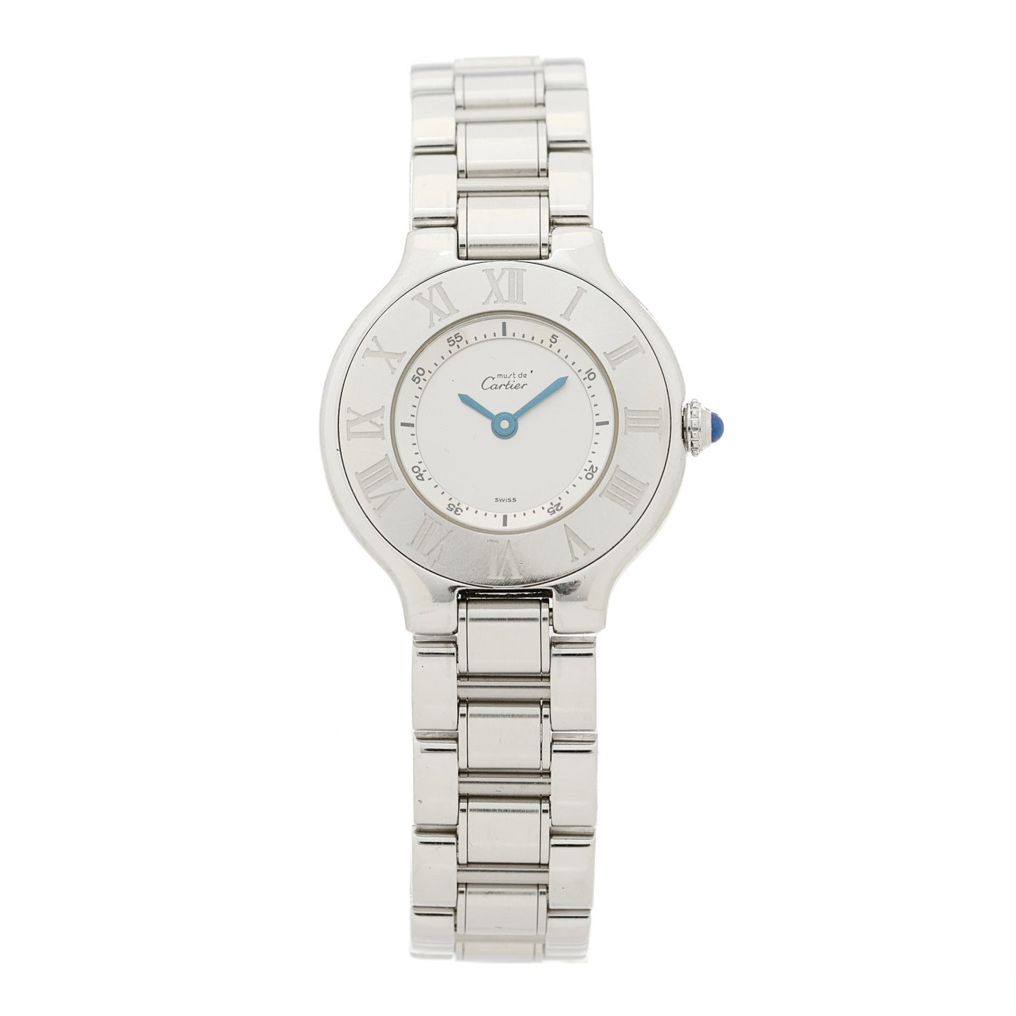 Stainless Steel 28mm Must De 21 Quartz Watch