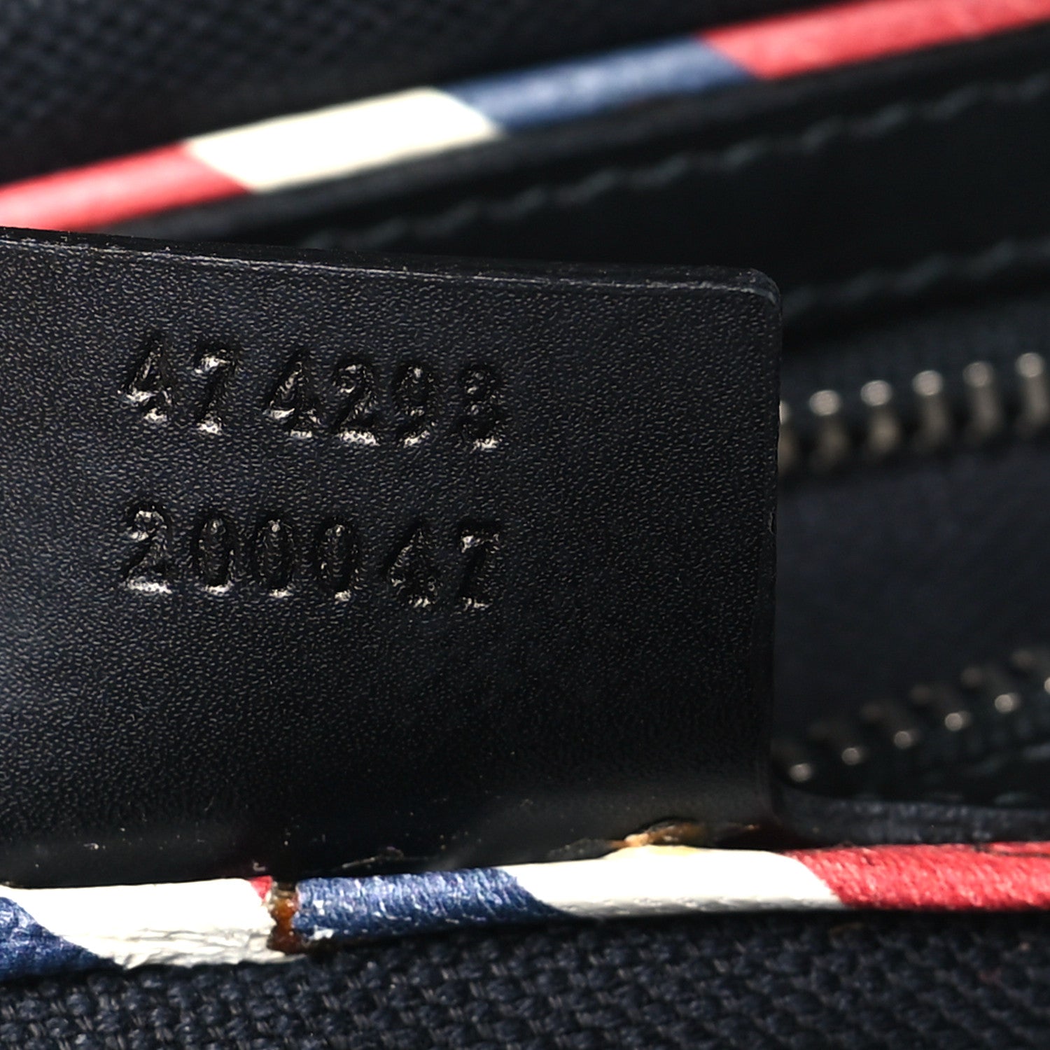 Gucci GG Supreme Monogram Night Courrier Belt Bag Black Multicolor 7 of 9