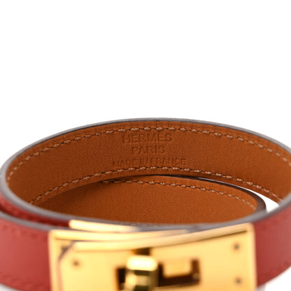 Hermes Swift Kelly Double Tour Bracelet XS Cuivre 3 of 4