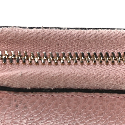 Gucci Dollar Calfskin Medium GG Zip Around Wallet Soft Pink 13 of 23