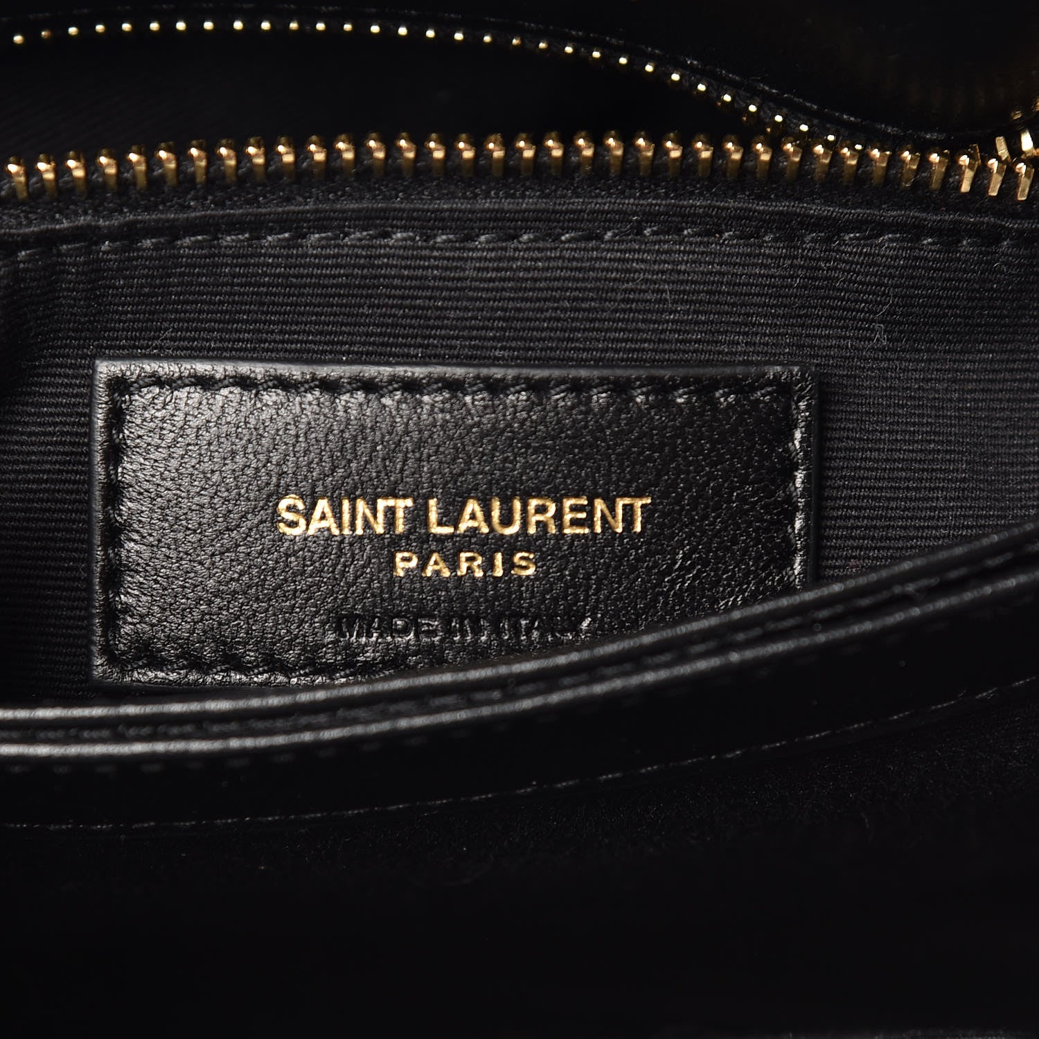 Saint Laurent Velvet Y Quilted Monogram Toy Loulou Chain Satchel French Black 6 of 10