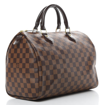 Louis Vuitton Damier Ebene Speedy 30 3 of 17