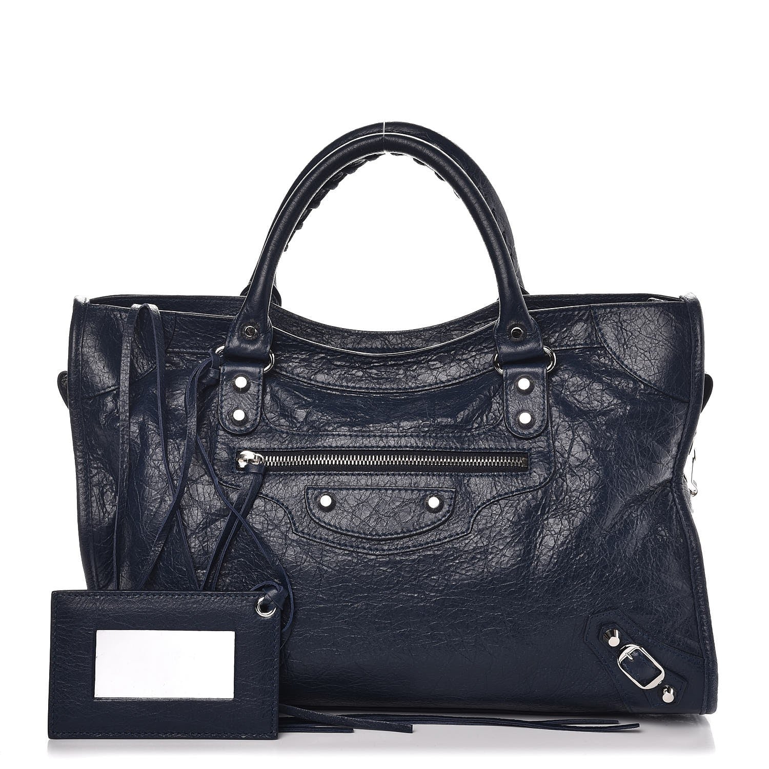 Balenciaga Agneau Classic Hardware City Bleu Obscur 1 of 8