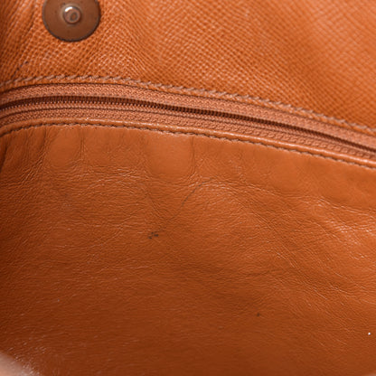 Chanel Grained Calfskin Logo Tote Brown 10 of 33