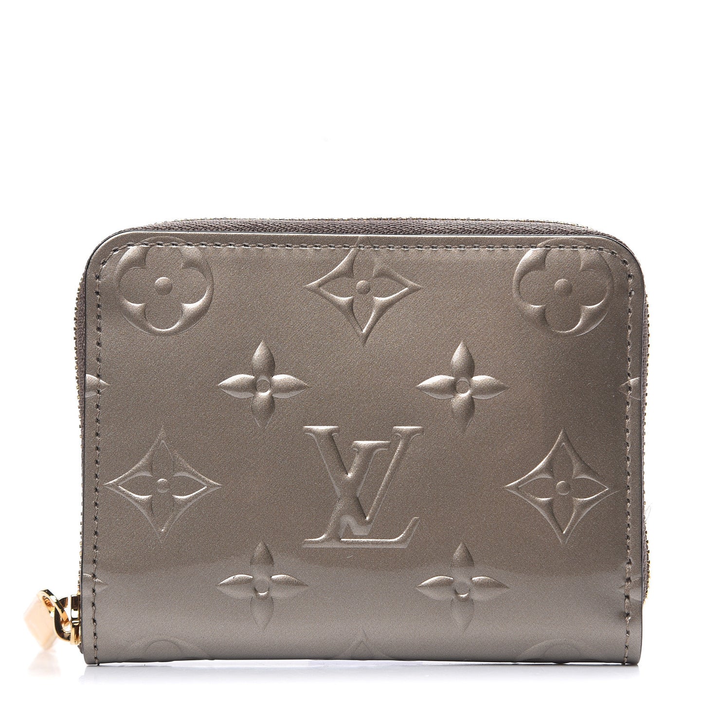 Vernis Zippy Coin Purse Champagne Metallise