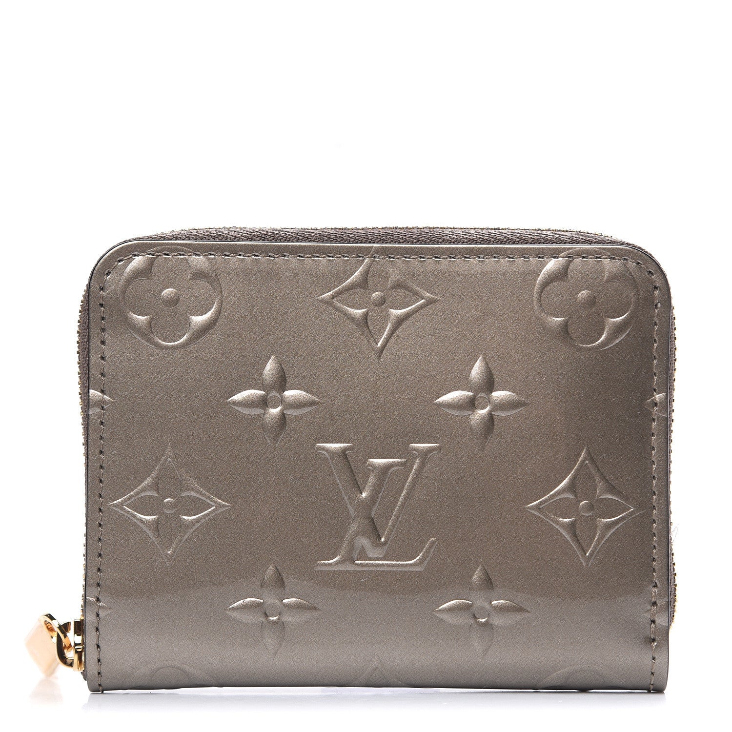 Louis Vuitton Vernis Zippy Coin Purse Champagne Metallise 1 of 6