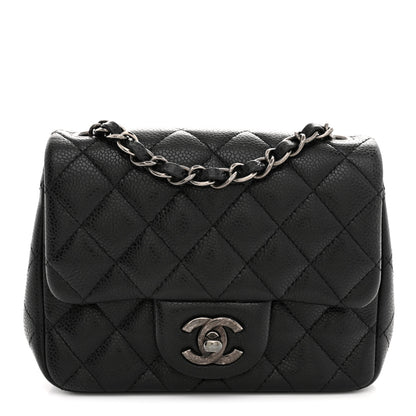 Chanel Caviar Quilted Mini Square Flap Black 1 of 10