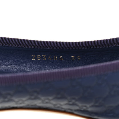 Gucci Microguccissima Flats 39 Navy 8 of 8