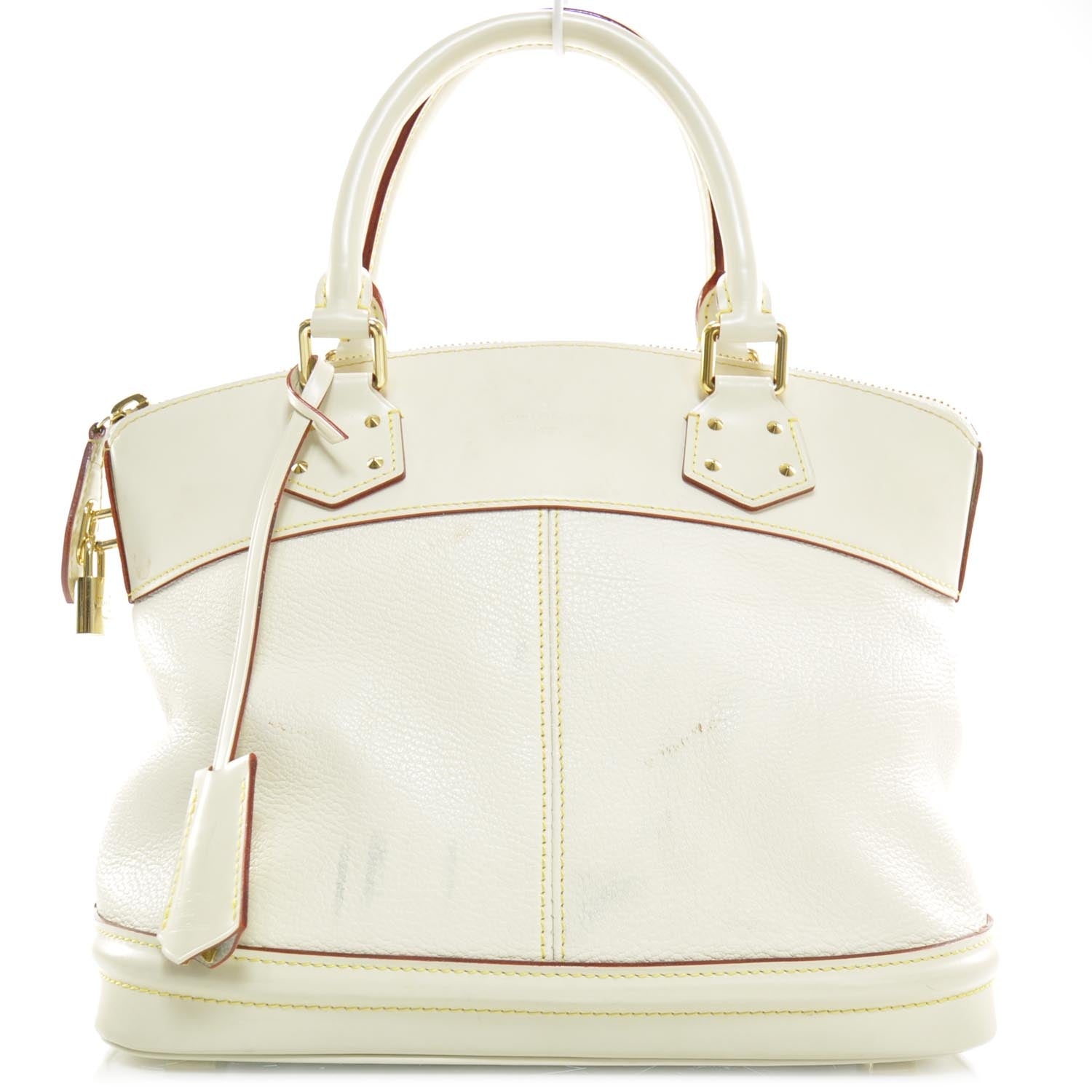 Louis Vuitton Suhali Lockit PM White 1 of 9