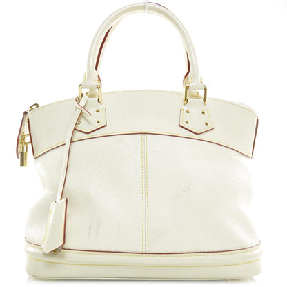 Louis Vuitton Suhali Lockit PM White 1 of 9