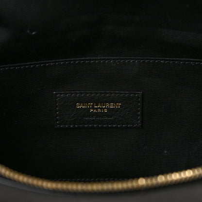 Saint Laurent Grain De Poudre Monogram Belt Bag Black 5 of 10
