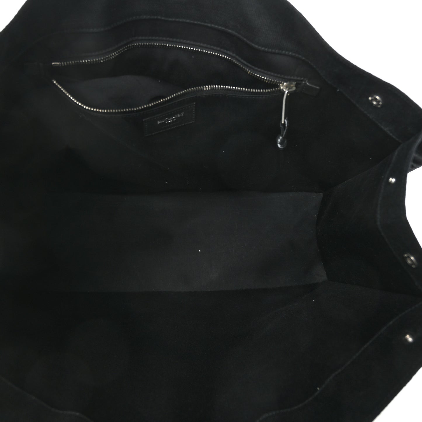 Raffia Linen Calfskin Rive Gauche Tote Naturale Black