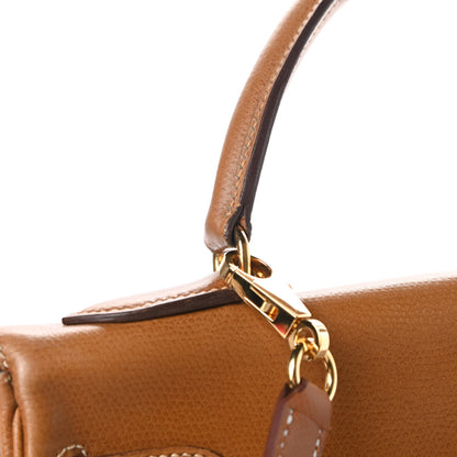 Hermes Courchevel Kelly Retourne 32 Gold 13 of 16