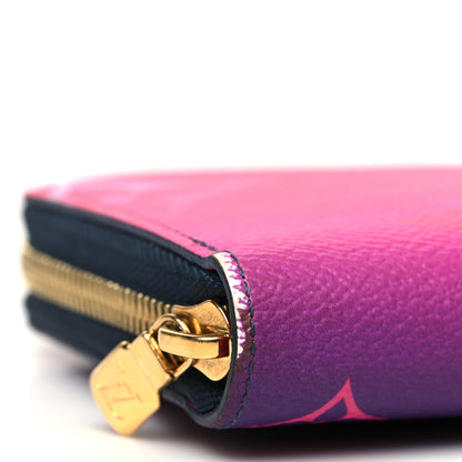 Louis Vuitton Monogram Giant Spring In The City Zippy Wallet Midnight Fuchsia 8 of 9