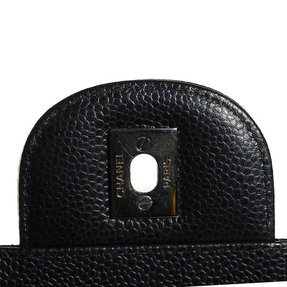 Chanel Caviar Quilted Jumbo Double Flap Black 5 of 8