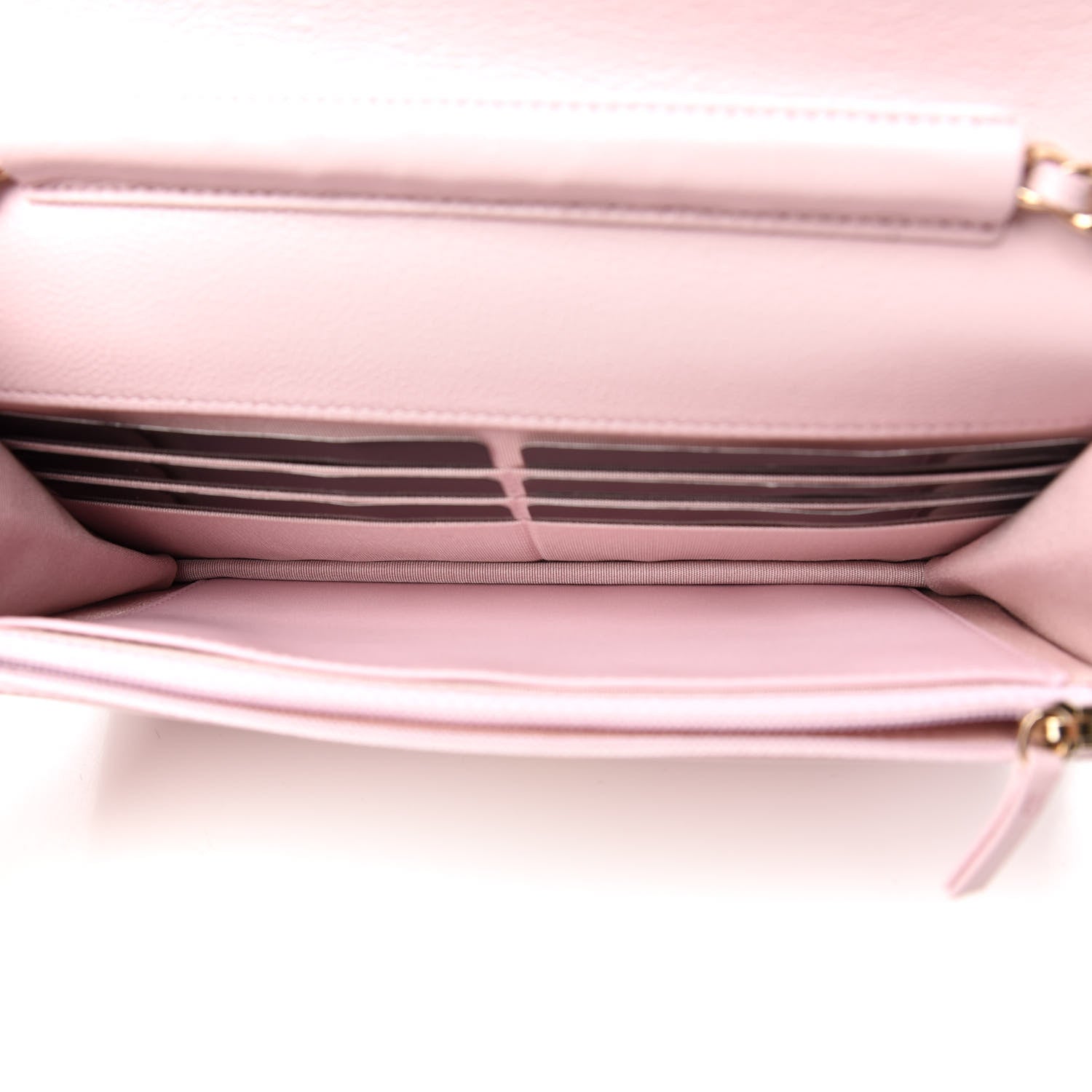 Chanel Caviar Quilted Coco Candy Wallet On Chain WOC Light Pink 5 of 12
