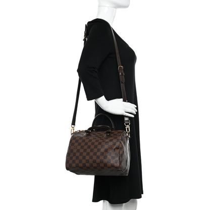 Louis Vuitton Damier Ebene Speedy Bandouliere 25 2 of 13