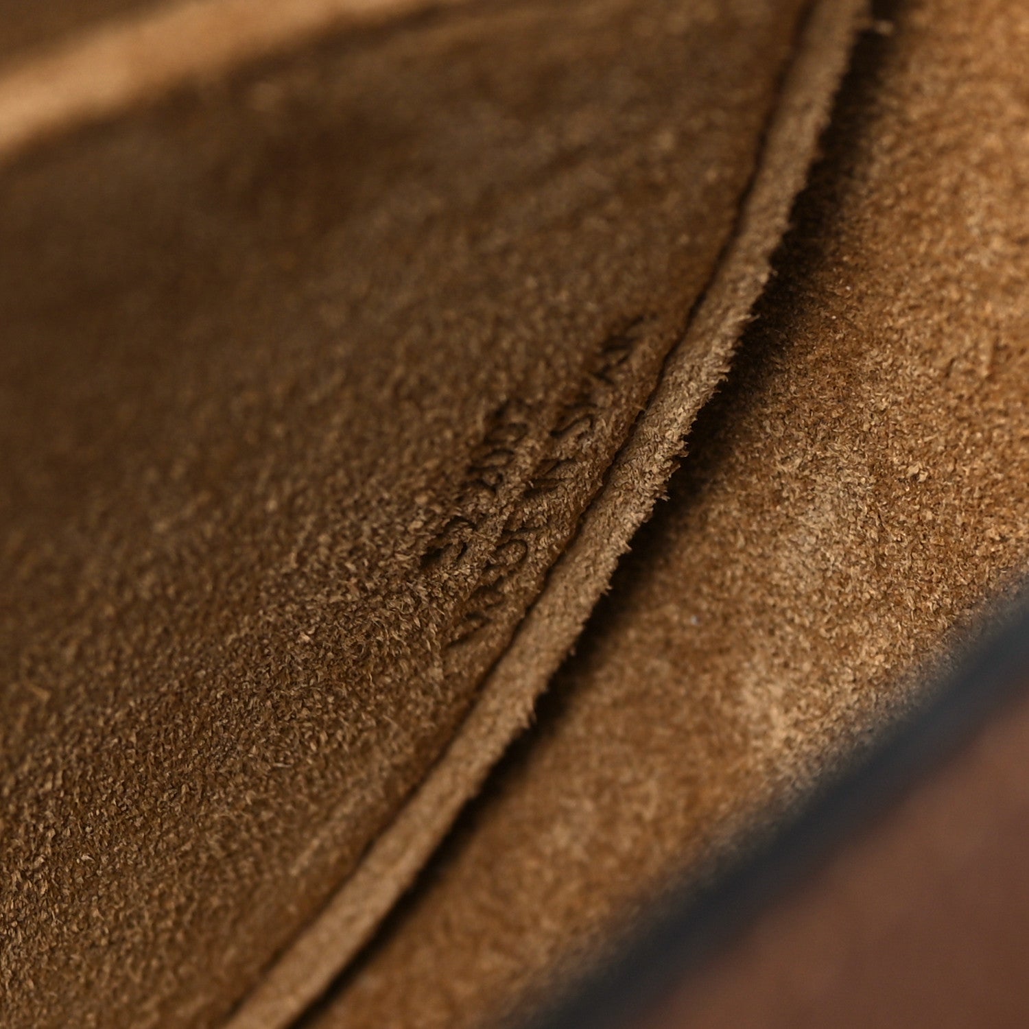 Loewe Grained Calfskin Mini Gate Crossbody Bag Caramel Pecan 7 of 9