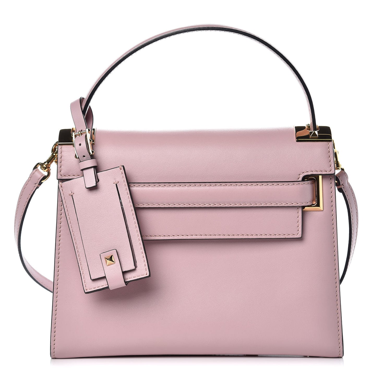 Vitello Small My Rockstud Frame Bag Poudre